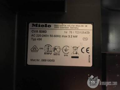 Miele kávéfőzőgép apróhirdetés képe