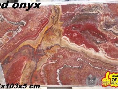RED ONYX táblás anyag apróhirdetés képe
