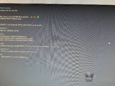 Dell Optiplex 755 sff 250gb apróhirdetés képe