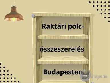 Polcösszeszerelés kétheti kifizetéssel a 9. kerületben! apróhirdetés képe