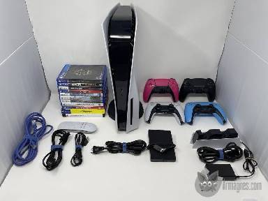 Sony PS5 1TB Digital/Blu Ray Disc Edition Console apróhirdetés képe