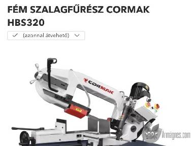 Fém szalagfűrész apróhirdetés feladás eladás