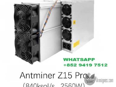 Antminer zcash Z15 Pro 840k (2,000 usdt ) apróhirdetés feladás eladás