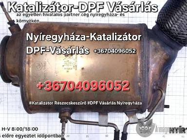 ♻️ DPF ÉS KATALiZÁTOR SZAKSZERŰ ÁTVÉTEL – Nyíregyházán. apróhirdetés képe